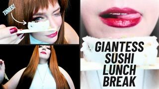 Giantess Sushi Lunch Break