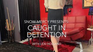 You Are Caught Watching Headmistress Snow Mercy Spank Lexi Holland In Detention