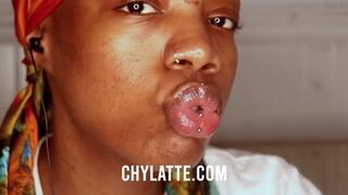 Shiny Lips - Lip Fetish Mouth Fetish Kisses - 1080 MP4