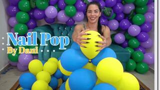 Nail Art Carnage: Dani's Balloon Column Popping Extravaganza
