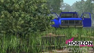 Catalea Cranking the Chevy Pickup in Flip Flops 1080p