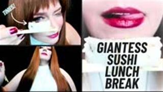 Giantess Sushi Lunch Break (SD - WMV)