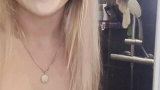 Smoking under the shower