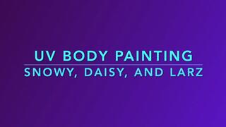Nude BodyPainting With Larzstord + Divine Daisy