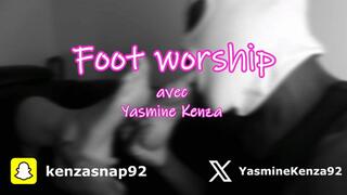 YASMINE KENZA - FOOT WORSHIP #1 : Je me suis régalé !