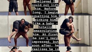 Gym Bro Gets Emasculated! Lift & Carry / Muscle Worship