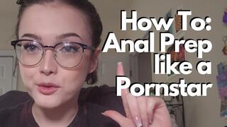 ASS CLEANING 101 How to Enema with an Anal Pornstar