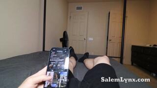 Step Bro and Step Sis Have some Fun Blow Job POV Massive Cum Shot