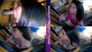 Weekend Fuck Marathon Glory Hole on Staircase_WMV HD