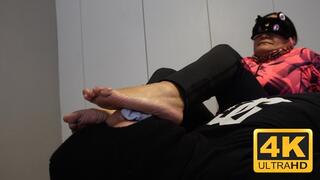 Foot model Meditation Therapy: My feet will not allow you to breathe - Goddess Osiris