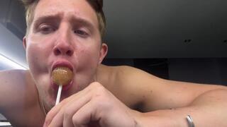 Sexy Playing With A Lollipop