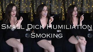 Small Dick Humiliation Smoking