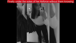 OLD CLIPS: Unknown Cock Crush under Teen Girls Airforce