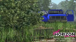 Marcy Cranking the Chevy Pickup in Penny Loafers 1080p