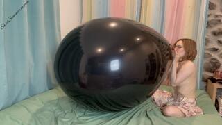 Blow to Pop Black 36’’ Black China Balloon