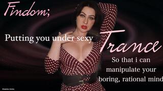 Putting you under trance so that I can manipulate your boring, rational mind into sending more than you should!