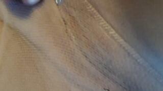 Nylon Pantyhose Pussy Play with Macy Kiss