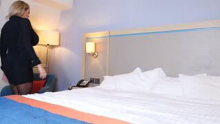 BLACK FRIDAY SAVINGS - Step Momentm catches Step Son wearing her Nylons