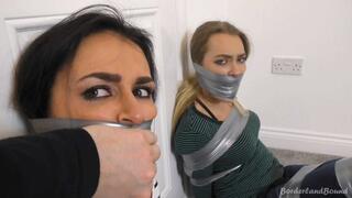 Jade & Klara in: Bound & Gagged Times Above the Vampire's Vault Bar & Grill: What's That Thumping Noise Coming Down Through the Ceiling?? (Bonus Cut) (HD)