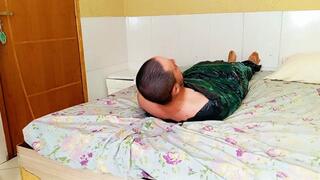 Face sitting new slave, part 1, by Manu Albertine and Slave Covered, (cam by Sammy) FULL HD