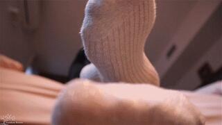 Foot Worshipper rewarded by becoming her FOOD