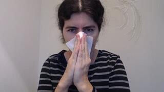 Loud nose blow