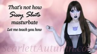 Masturbate in the proper Sissy way - WMV HD 1080p