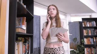 In This Long Clip, Creative Writer Myra Moans Takes the Advice of Her Mentor, Sahara Skye, and Imagines Herself Captured, Bound and Gagged! 1080p Version