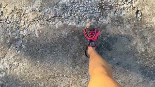 GreasyRose in Busted Chucks