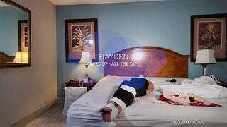Hayden Knox is taped up ALL the tape 4k UHD