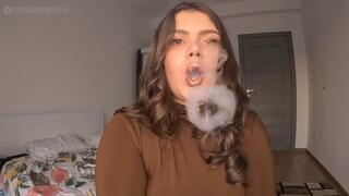 Smoky Circles: A Playful Dance of Smoke