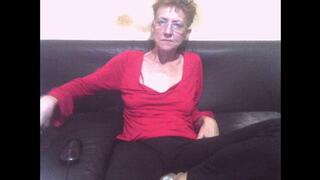 red tshirt long sleeves sexygeny smoker