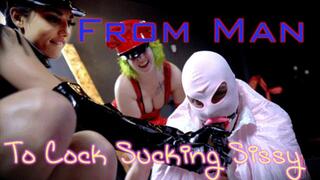 From Man To Cock Sucking Sissy (HD 1080P MP4)