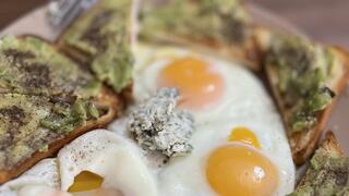 a pregnant woman can't get enough