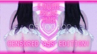 5 minute prejac timer: censored ass edition! (1080 MP4)