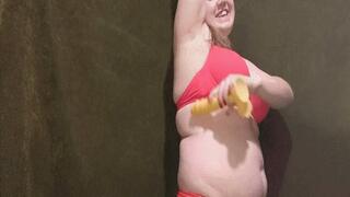 Ticklish dildo MP4