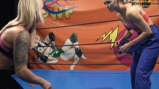 Angelika vs Iron Girl - Female Competitive Wrestling Fight - C43 - FullHD