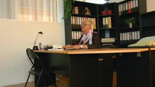 THIS COUGAR BOSS TAKES GOOD CARE OF HER EMPLOYEES