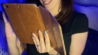 CAROLINA IENA – Italian amateur camgirl real huge dick reaction joi + dildo play