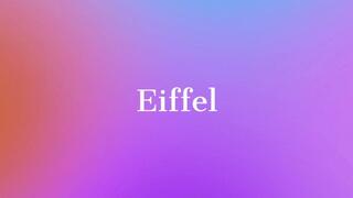 Paris Vacation Collection -Smoking at the Eiffel Tower