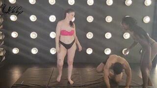 Lana Luxor and Domme Kat Tag Team Destruction Part 1