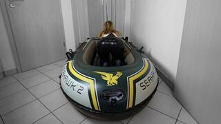 inflatable boat teasing