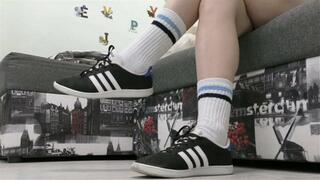 My white socks are all sweaty and smelly MP4 HD 720p