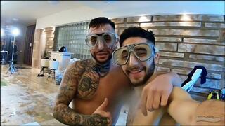 509 - MEN ONLY - Tony Carusso and Julio Filming their first Real Underwater Sex (Part 1)