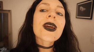 Goth GF shrinks you to be her Butt Plug