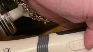 Pandoras sissyfication - With anal eggs, prostate massager, plugs and high heels