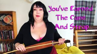 I'm Going to Give You The Cane and The Strap - BBW Nimue Allen femdomme disciplinarian dominant girlfriend POV scolding punishment - MP4