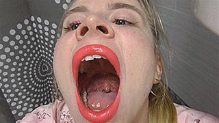 My sweety morning yawn! MP4