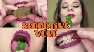 Seductive Vore - mouth and teeth fetish xtreme close up