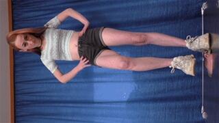 Floor-face trampling using dirty Balenciaga sneakers (part 5 of 8), flo595x 1080p